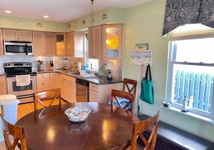 Beach block townhouse on the very desired 76th Street beach in Sea Isle City