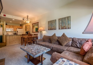 Beautiful one bedroom condo in the heart of the center village. in Copper Mountain