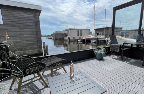 Aalsmeer Boat Rental | Houseboat Poellodge XL, near Amsterdam