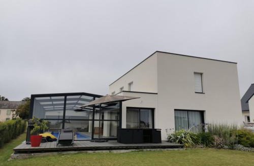 Clohars-Carnoet House | La Belle Vue Piscine chauffée et abritée, vue sur l'océan, plage à pied, bord de mer, BRETAGNE LBC