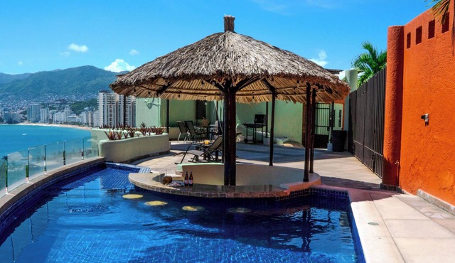 3 Sunsets, Pet Friendly Ocean View in Brisas in Acapulco de Juárez