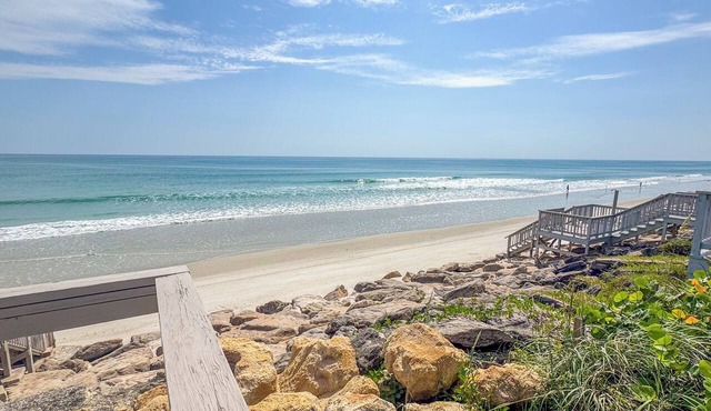 A-Frame in the Sand - Oceanfront + Pet-Friendly in New Smyrna Beach