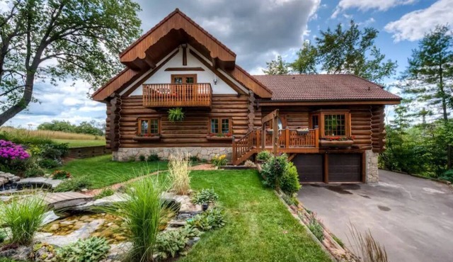 Austrian Log house in West Montrose