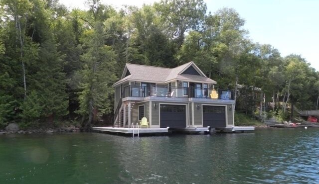 Beautiful Custom Built Muskoka Boathouse! in Muskoka Lakes