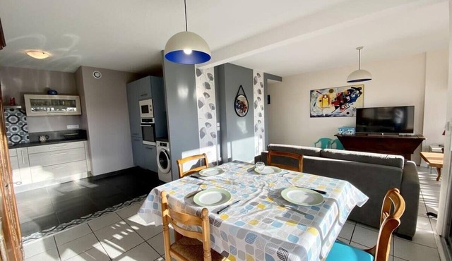 Charmant T3 cosy À 2 pas du bourg et des plages in Larmor-Plage