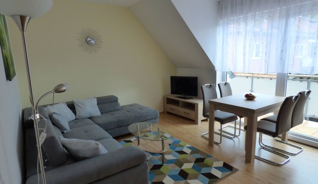 Cozy vacation apartment with a picturesque view of Hohnstein Castle in Neustadt/Harz