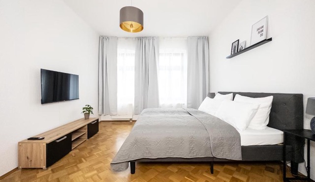 Moderne 3Zimmer Wohnung mit Netflix und Balkon in Leipzig