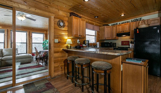 Not Just a Place, But an Experience! The Aster at Lorelei Cabins in Dubuque