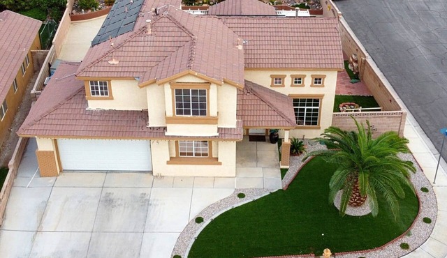 Private Vegas Villa with Pool & Spa Perfect for a European Escape in North Las Vegas