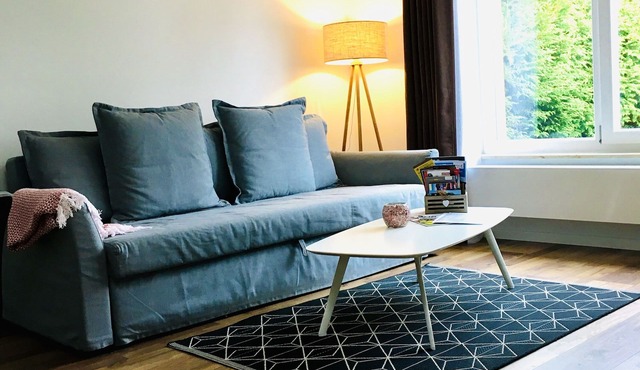 Stylish and bike-friendly vacation apartment for up to 4 people in Weimar in Oberweimar