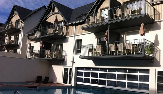 T3 apartment with swimming pool 50m from the beach in Bénodet