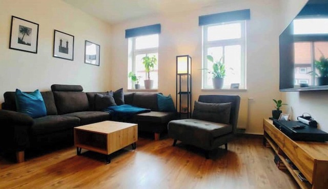 The practice - living as therapy (including own parking space) in Arnstadt
