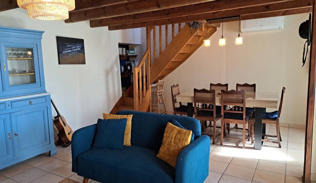 TyRoch House in Huelgoat, near the forest and lake, in the heart of the Monts d'Arrée, with air conditioning in Huelgoat