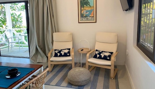 Explore Sesel from Naturalis: newly built, best ocean views, pool, lush gardens. in La louise